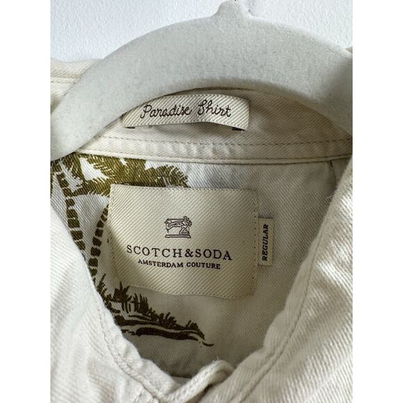 Scotch & Soda Beachy Coastal 100% Cotton Casual Classic Button Up Shirt - Picture 6 of 10